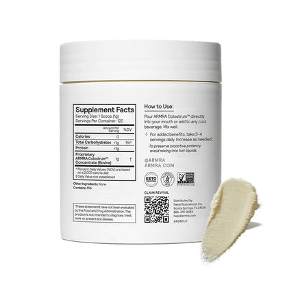 ARMRA Unflavored Jar